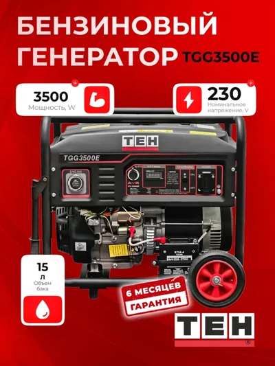 Генератор TEH TGG3500E — основное фото