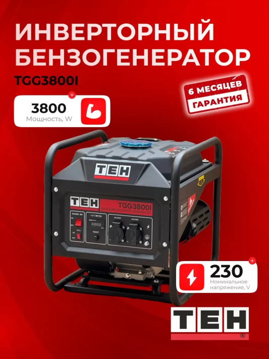 Генератор TEH TGG3800I — основное фото