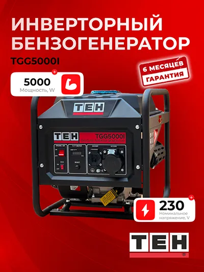 Генератор TEH TGG5000I — основное фото