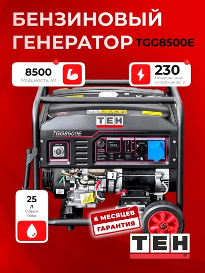 Генератор TEH TGG8500E — основное фото