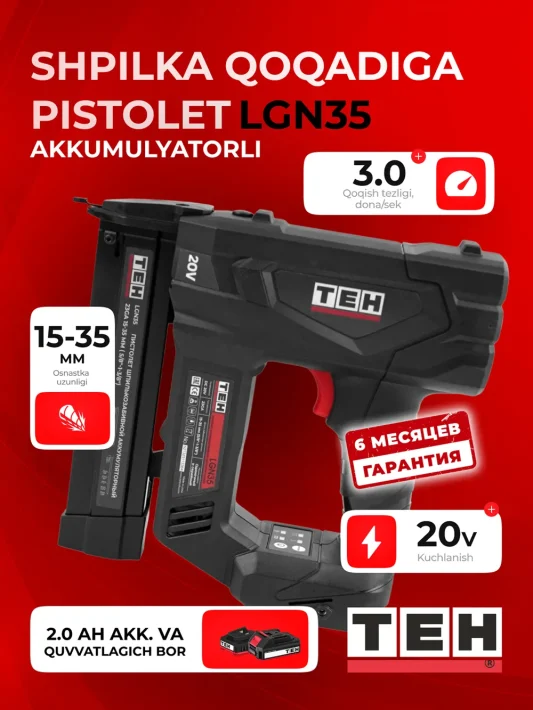 TEH LGN35 akkumulyatorli uskuna — asosiy rasm