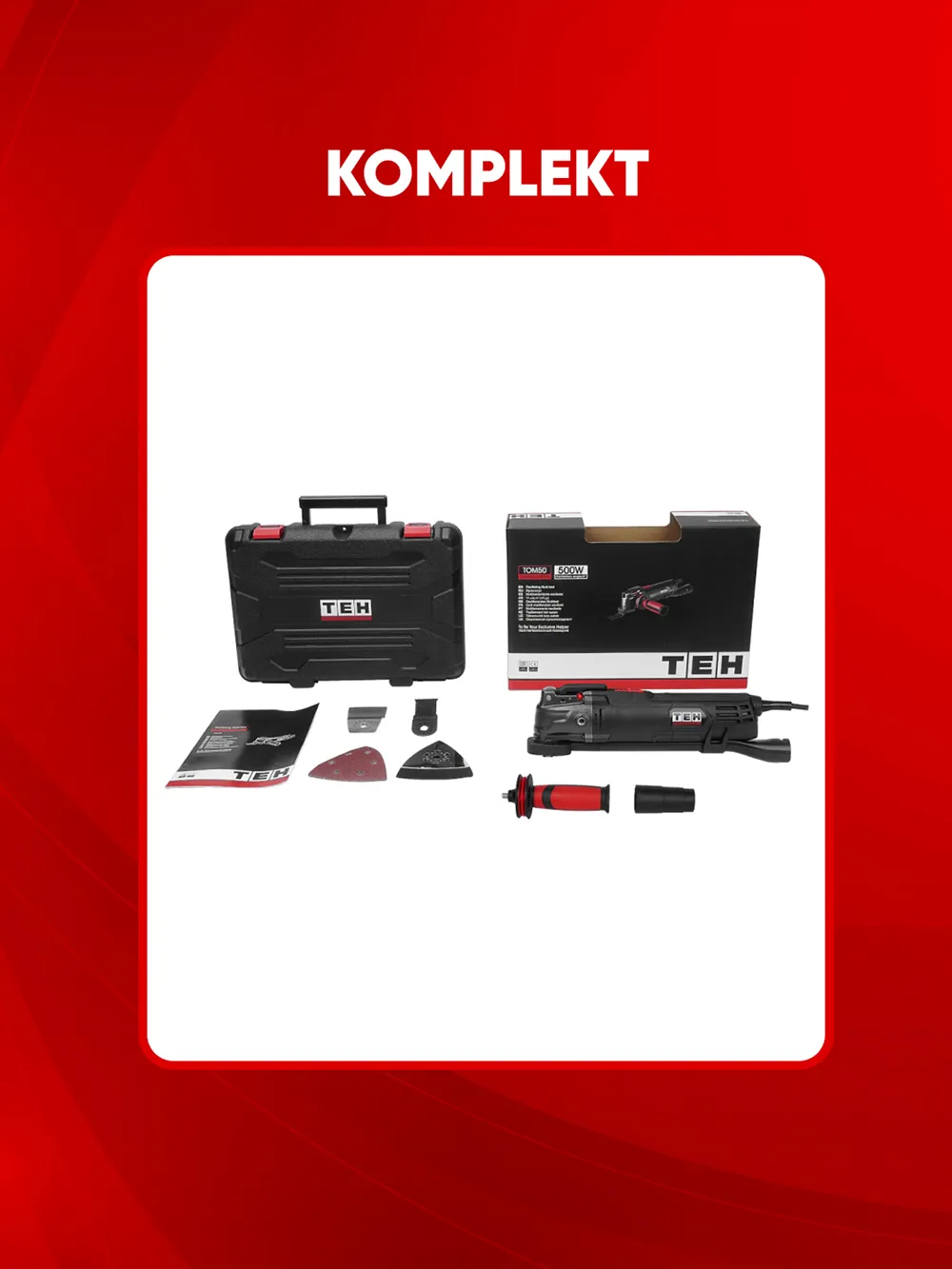 TEH TOM50 akkumulyatorli uskuna — 4-rasm