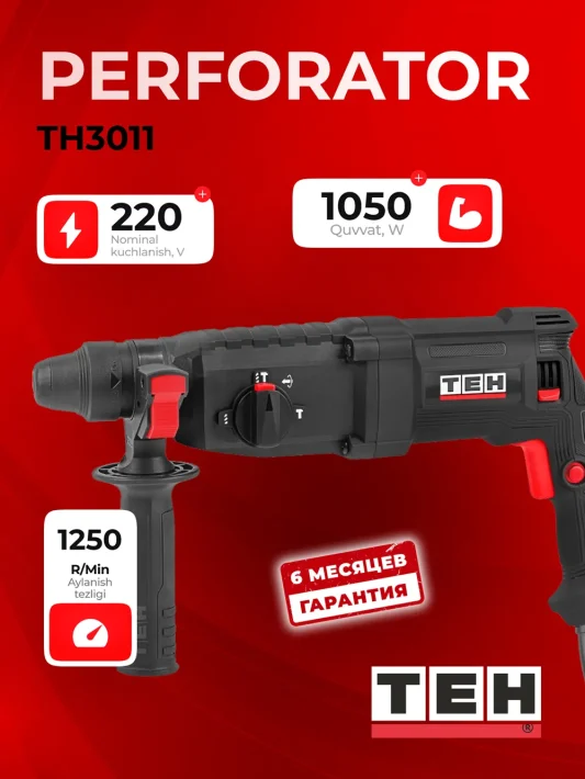 TEH TH3011 perforator — asosiy rasm